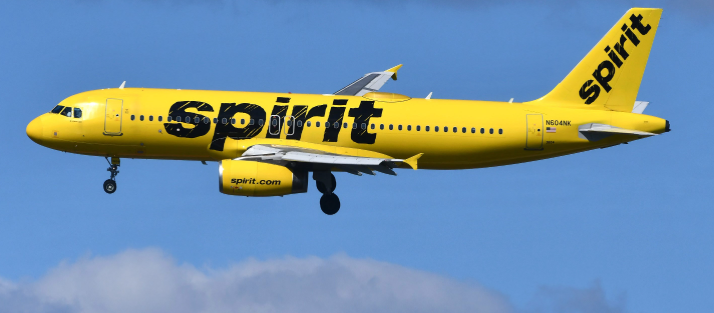Spirit Airlines plane